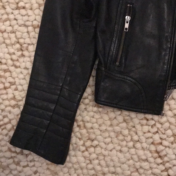 Trouve Leather Moto Jacket - Picture 2 of 5